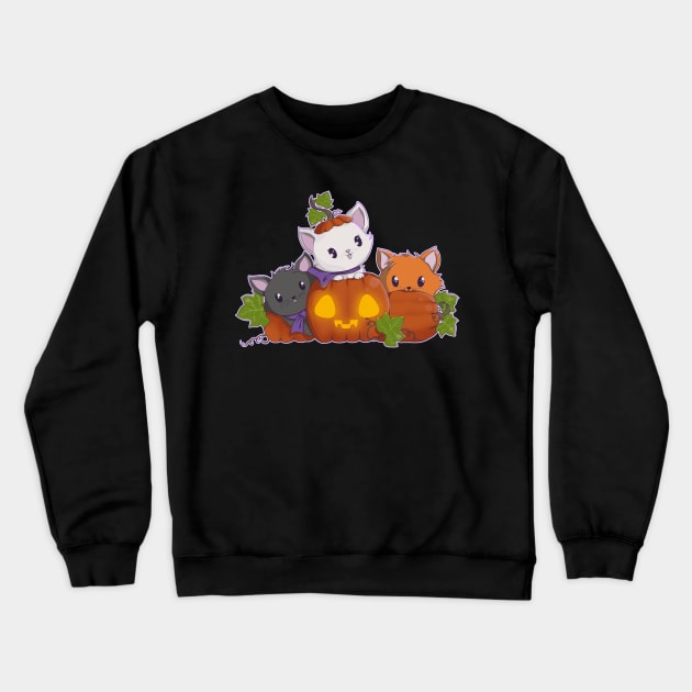 Aristocats Halloween Crewneck Sweatshirt by luluhastea